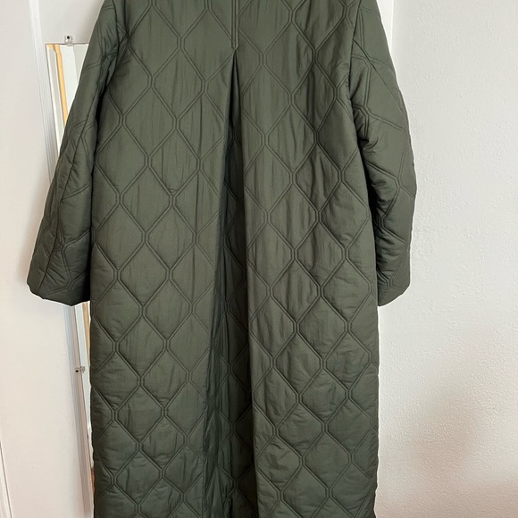 GANNI QUILT LONG COAT - Picture 5 of 7